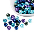 JC Crystal Wholesale 500 Pieces Per Bag Glass Pearl Beads Round Loose ABS Imitation Pearl Beads for Jewelry Making