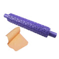 Reusable Non-stick 12 Kinds of  Cake Decorating Plastic Embossing Rolling Pin