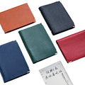 A4/B5 Size Leather Soft Cover Diary Organizer Loose-leaf Binding Notebook with Dotted Grid Pages UV Printed