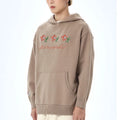 Hoodie Sweater Men Fashion Streetwear Mens Hoody Tops Pullover Knitwear Print Flower Knit Hoodie Sweater