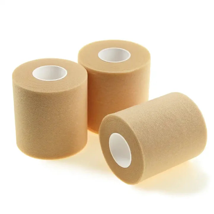 Athletic Pre-Wrap Sports Tape Soft Elastic Breathable PU Foam Bandage