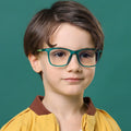 Square Shape Boys Flexible Kids Glasses Anti-blue Computer Glasses for Kids Anti Blue Light 2021