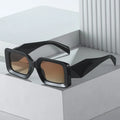 New Square Black Sun Glasses Uv400 Eyewear Designer Vintage Luxury Brand Sunglasses for Unisex Shade
