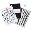 25pcs Includes Calligraphy PensCalligraphy NibsInk Cartridges and Exercise Workbook Calligraphy Pen Set for Calligraphy Kit