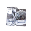 Custom Printed Odor Proof Zip Lock Mylar Bags with Transparent Window Stand Zipper Pouch for Pet Food Packaging of Dogs Cats