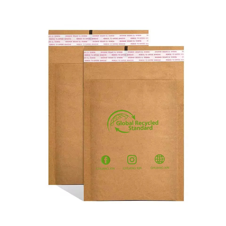 Kraft Paper Mailing Courier Biodegradable Compostable Mailer Bags Honeycomb Paper Bag Shipping Padded Envelopes Honeycomb Mailer