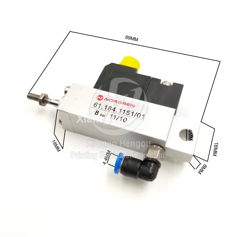 61.184.1151/01 Cylinder Valve 61.184.1151 for SM102 CD102 Offset Printing Machine Spare Parts Solenoid Valve