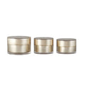 Luxury 10g 20g 30g 50g Jars Gold Creme Packaging 50g Face Cream Jar for Sale