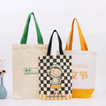 Plain Canvas Tote Bags Premium Economical Blank Reusable Thick Grocery Bags with Cotton Rope Handle Large Canvass Bag With Logo