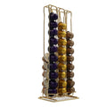 Rotating Metal Capsule Rack Stand Counter Top Coffee Pod Display Holder