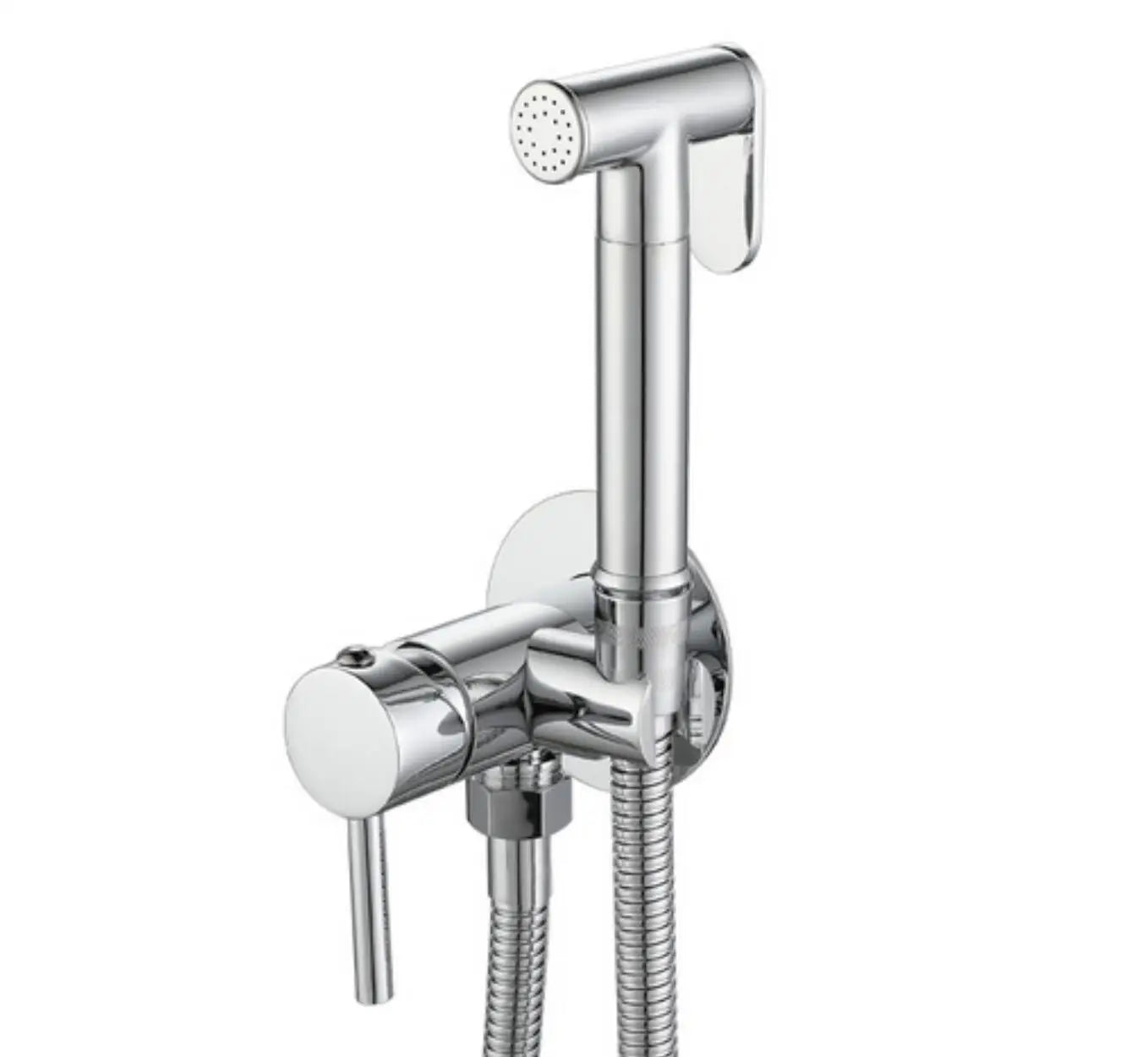 Chrome  Brass Bidet Sprayer for Toilet  Handheld Bidet Sprayer Wall Mount Toilet Bidet Sprayer for Bathroom
