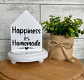 JUNJI Customized Modern Farmhouse Wall Decorations Letter Rustic in Blank Wood Signs for Living Room