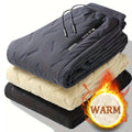Men's Warm Fleece Joggers Windproof Pants Casual Fleece-Lined Trousers Warm Thicken Men Sweatpants for Fall/Winter Outdoor