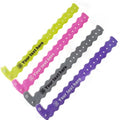 Customizable Soft PVC Wristbands Waterproof Vinyl ID Bracelets for Events Parties Festivals