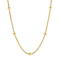 18k Real Gold Plated Stainless Steel Choker Necklace Women