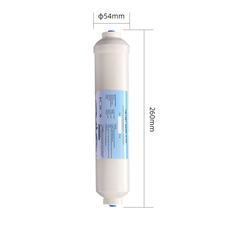 10 Inch Water Filter GAC/T33 GAC Carbon Filter Reverse Osmosis Under Sink Water Filter