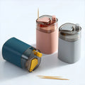 Automatic Pop-Up Plastic Toothpick Dispenser and Storage Box Toothpick Holder