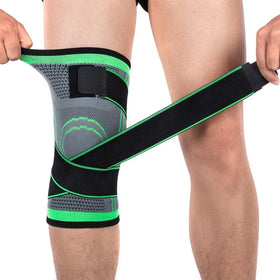 Top Sale Elastic Weave Knee Pads Knee Brace Compression Sleeve Protector for Arthritis Sports