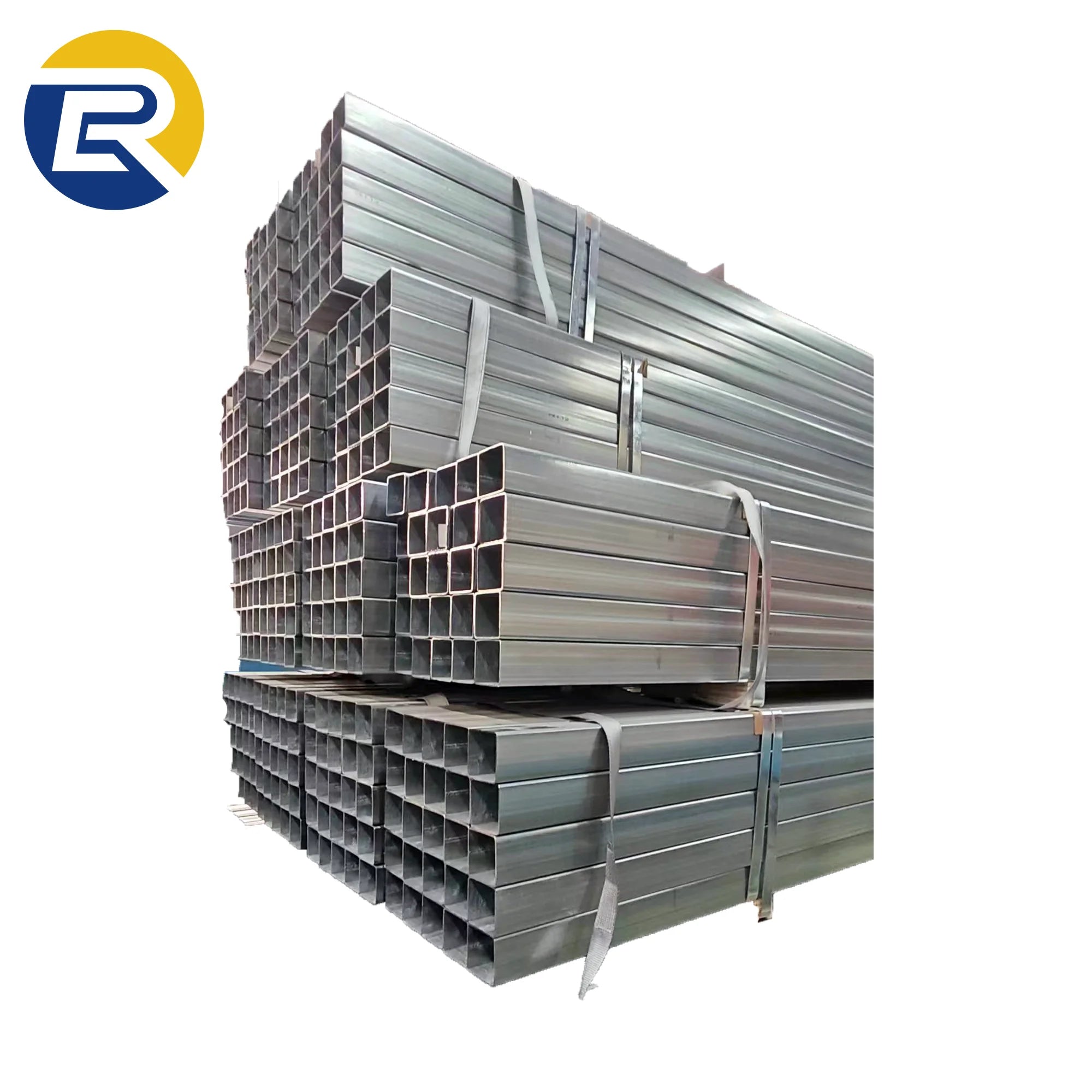 Factory Price 100x50 Hollow Section Rectangular Metal Galvanized Square Pipe Tube 12m ASTM for Construction Drill Oil Pipe