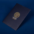 Luxury Wallet Envelope Custom Gold Foil Paper Wedding Invitation Card Business Card Packaging Elegant Gift