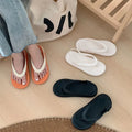 Women's Summer T-Strap Thong Sandals Flat V-Strap Beach Casual Flip Flops Disposable for Spring Season