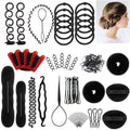 Hair Design Styling Tools Accessories Hairdresser Kit Set  Fast Spiral Hair Braid Braiding Tool Hair Styling Set