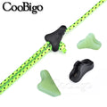 Outdoor Camping Tent Awning Stopper Triangles Cord Rope Buckle Guy Lines Runner Guyline Adjuster Tensioner Accessories 500pcs