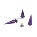 2026 Factory Price Metal Spike Stud Cone Alloy Spike Screw Back Leather Hardware