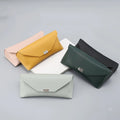 Custom Logo Pu Leather Sunglasses Case Gift Soft Eyeglasses Case Fashion Glasses Case