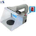 Portable Hobby Airbrush Spray Booth with LED Lighting for Painting All Art Cake Craft Hobby Nails T-shirts & More