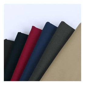 Stock Lot Fabric Ready to Ship 65%poly 33% Rayon 2% Spandex 230-240gsm TR Fabric for Workwear Pants
