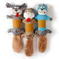 Squeaky Dog Toys Plush Animal Design Cute Pet Toys Plush Dog Toy Wholesale for Pet Playing