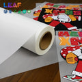 LEAF DTF Film 30cm 60cm Heat Transfer Printing PET Film Roll Cold Peel and Hot Peel Inkjet Printer Transfer DTF Film