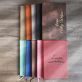 Personalized Custom Logo A5 Artistic Notebook Diary Blank Laserable Leatherette Journal