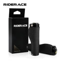RIDERACE Mountain Bicycle Vintage Grips Retro Cowhide MTB Bike Handle Bars Durable Outdoor Cycling Leather Handlebar Parts