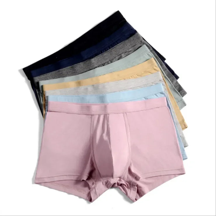 Spring and Summer 2023 New Men's Underwear Modal Boxer Shorts Large Size Underwear Cotton Underwear