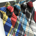 Factory Sale Various Striped Tie Striped Red and Black Neckties Ready to Ship Polyester Neck Ties for Men Striped Skinny