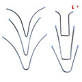 CYG Stainless V Shape Memory Bra Wire for Gown Dress Steel Bra Wire 2MM Boning for Evening Dress Swimwear Accessory