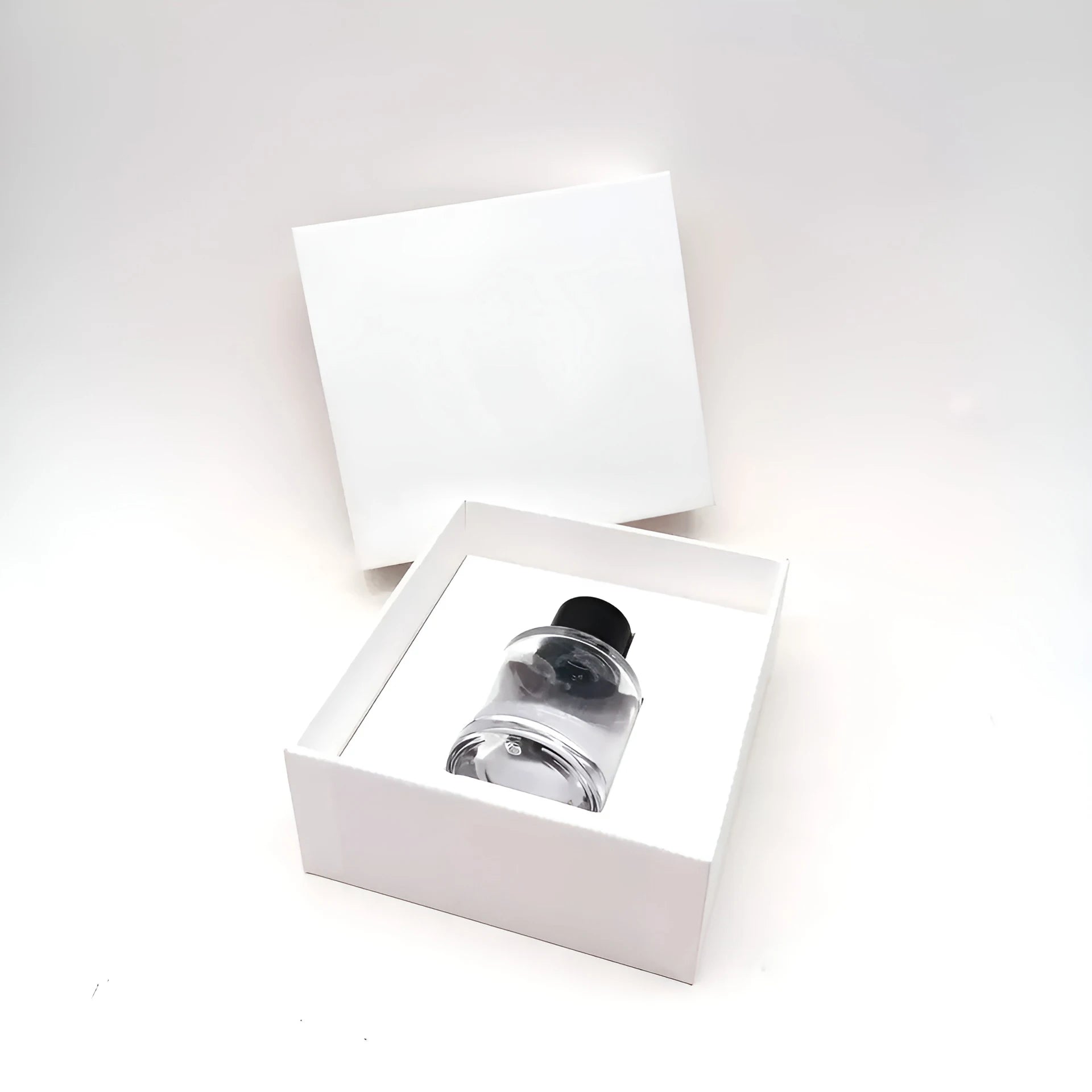 Custom Logo Delicate Appearance White Perfume Packaging Box