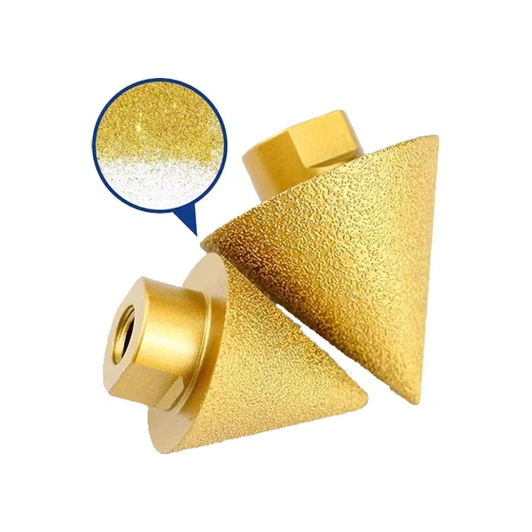 Hot Diamond Cone Chamfer Bit for Expanding Stone Hole Chamfer Ceramic Tiles Beveling Polish