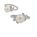 New Trendy Jewelry Ring Freshwater Pearl Ring Sterling Silver Rings 925 Jewelry