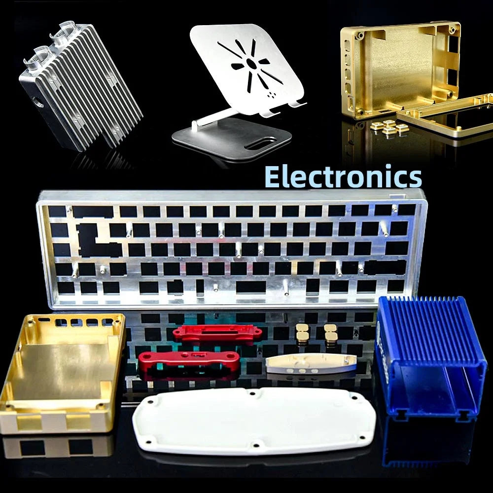Custom Metal Machining Cnc Processing Part Production Precision Processing Services for Electronic Industry Parts