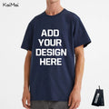 Free Inside Labels and Your Logo Cards Offer Cotton Custom T Shirt for Men Blank Tshirt Printing Basic Men's T-Shirts