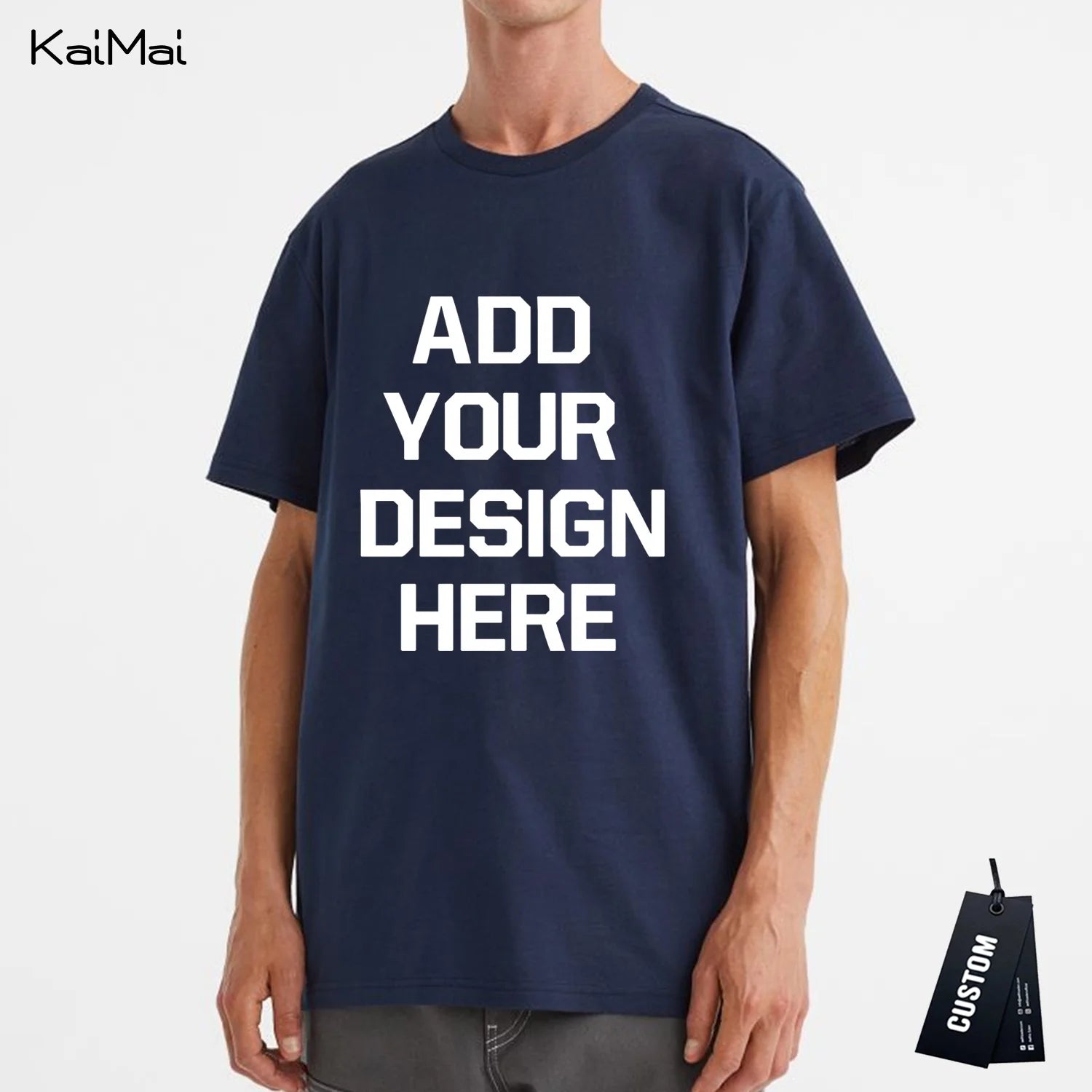 Free Inside Labels and Your Logo Cards Offer Cotton Custom T Shirt for Men Blank Tshirt Printing Basic Men's T-Shirts