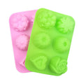 Hot Selling Saffron Silicone Mold for Cupcakes and Muffins Good Price Rose Shape Silicon Cake Tools for Baking