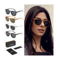 Custom Black Square Uv400 Polarized Retro Classic Shades Vintage Sunglasses