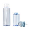 100ml 150ml 200mlMakeup PET Nail Press Bottle Transparent Plastic Makeup Remover Bottle Toner Water Pressure Dispensing Bottle