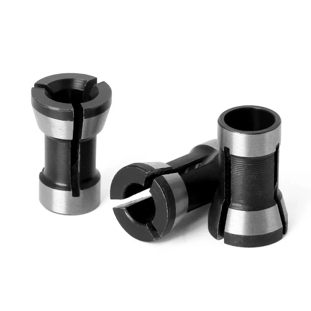 Hot Carpentry Angle Grinder Trimmer 6mm 6.35mm 8mm Collet Sset 3pcs/set Angle Grinder Collet