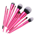 Pink Makeup Brush Set. Makeup Brush Set Bundle Pink Rhinestone Glam