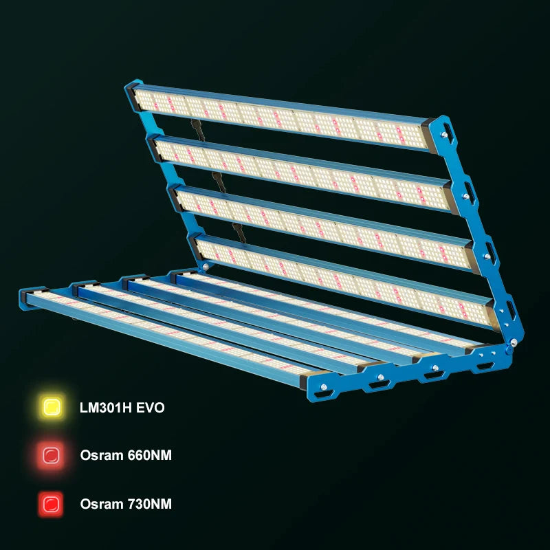 KingBrite P55 Samsung LM301H EVO with Osr 660NM 730NM 800W LED Grow Light